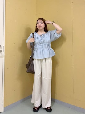 yuminaさん（レディース・159cm）の夏コーディネート