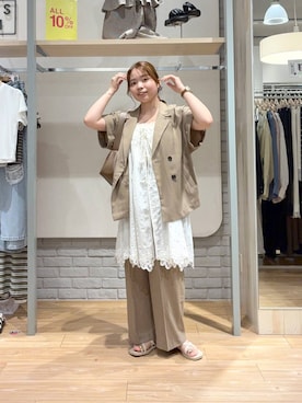 yuminaさん(レディース・159cm)の春コーディネート