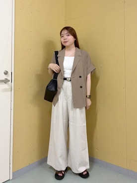 yuminaさん（レディース・159cm）の夏コーディネート