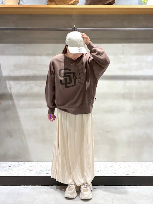 ローリーズファーム　MLB SNOOPYウラケ　スウェット　ドジャース LOWRYS FARM｜MLB*SNOOPYウラケ | Rakuten Fashion(楽天