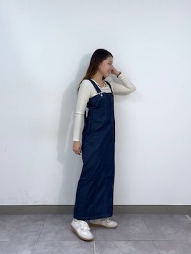 「アイテム（ワンピース/ドレス）」を使った、yuminaさん（レディース・160cm・20代）の秋コーディネート
