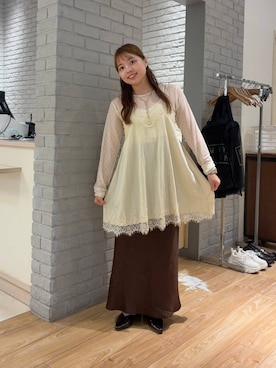 yuminaさん(レディース・159cm)の秋コーディネート