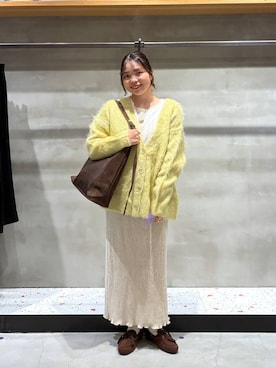 「アイテム（レッグウェア）」を使った、yuminaさん（レディース・160cm・20代）の秋コーディネート