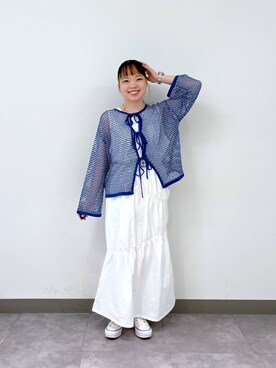 yuminaさん（レディース・160cm）の夏コーディネート