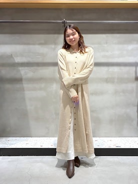 yuminaさん（レディース・160cm）の冬コーディネート