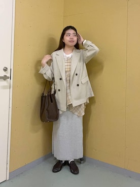 yuminaさん(レディース・159cm)の春コーディネート