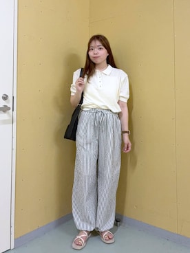 yuminaさん（レディース・159cm）の夏コーディネート