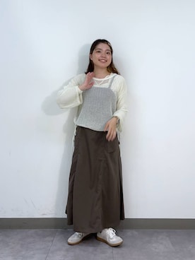 「アイテム（ワンピース/ドレス）」を使った、yuminaさん（レディース・160cm・20代）の秋コーディネート