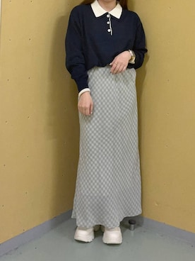 yuminaさん(レディース・159cm)の春コーディネート