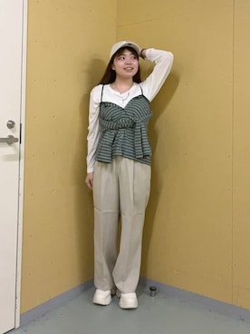 yuminaさん(レディース・159cm)の春コーディネート