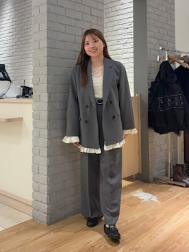 yuminaさん（レディース・159cm）の秋コーディネート