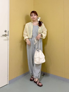 yuminaさん（レディース・159cm）の夏コーディネート