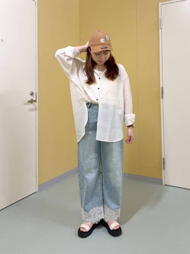 yuminaさん（レディース・159cm）の夏コーディネート