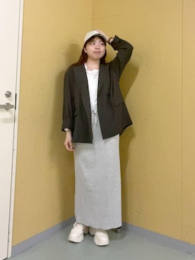 yuminaさん（レディース・159cm）の春コーディネート