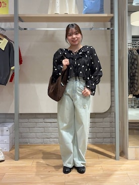 yuminaさん（レディース・159cm）の春コーディネート