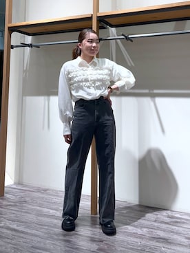 yuminaさん（レディース・160cm）の冬コーディネート