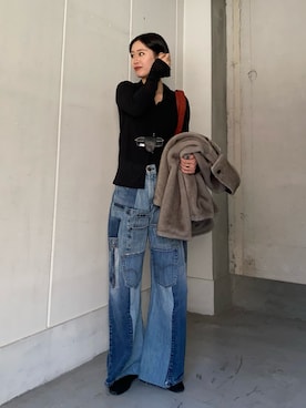 shioriさん（レディース・164cm）の冬コーディネート