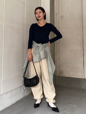 shioriさん（レディース・164cm）の春コーディネート