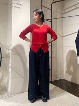 「サステナブル」｜shioriさん（レディース・164cm）の秋コーディネート