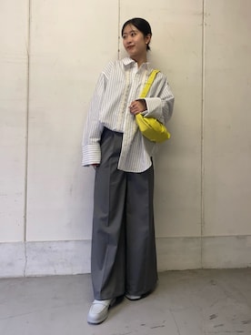 「アイテム（ドレスシューズ）」を使った、shioriさん（レディース・164cm）の秋コーディネート