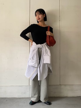 「サステナブル」｜shioriさん（レディース・164cm）の秋コーディネート