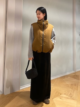 「サステナブル」｜shioriさん（レディース・164cm）の秋コーディネート