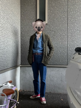 「SAINT JAMES（セントジェームス）のアイテム」を使った、kimtaifashionさん（メンズ・176cm）の春コーディネート