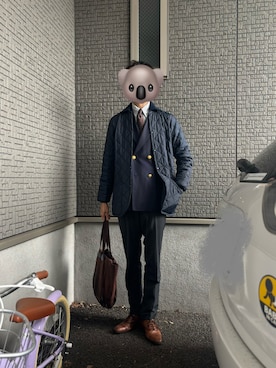 「LAVENHAM(ラベンハム)のアイテム」を使った、kimtaifashionさん(メンズ・176cm)の春コーディネート