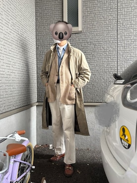 「COLE HAAN（コールハーン）のアイテム」を使った、kimtaifashionさん（メンズ・176cm）の春コーディネート