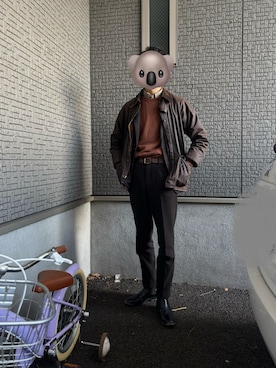 「UNIVERSAL LANGUAGE(ユニバーサルランゲージ)のアイテム」を使った、kimtaifashionさん(メンズ・176cm)の春コーディネート