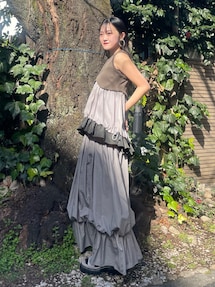 UN3D.新品VOLUME BALLOON TOP/ボリュームバルーントップ VOLUME BALLOON TOP【セットアップ着用可能】 | UN3D