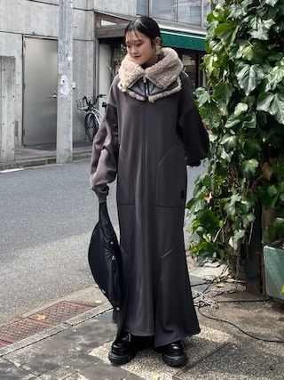 UN3D. トレンチ ショート ブルゾン