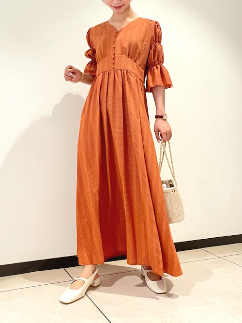 Mako Mademoiselle Rope 名古屋パルコ Mademoiselle Rope のワンピースを使ったコーディネート Wear Mako Mademoiselle Rope 名古屋パルコ Mademoiselle Rope のワンピースを使ったコーディネート Wear