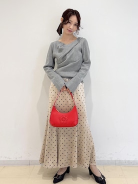 「VIS（ビス）のアイテム（トップス）」を使った、makoさん（レディース・157cm）の秋コーディネート