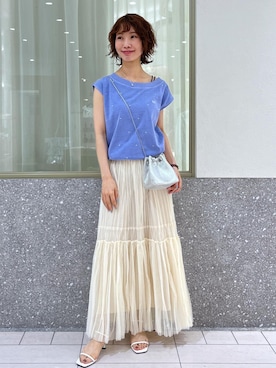 makoさん（レディース・157cm）の夏コーディネート