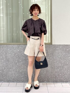 makoさん（レディース・157cm）の夏コーディネート