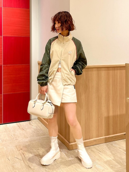 BITTER CELLS ブルゾン アウター 「BITTER CELLS」バイカラーラグラン