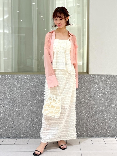JOURNAL STANDARD シアークロップドシャツ 洗える】シアークロップドシャツ / UNFILO L | ファッション通販