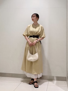 nanaさん（レディース・153cm）の夏コーディネート