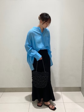 nanaさん（レディース・153cm）の夏コーディネート