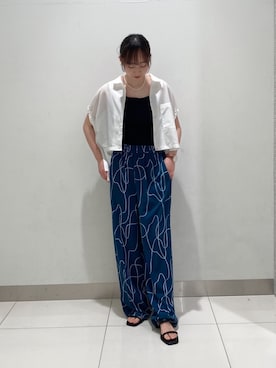 nanaさん（レディース・153cm）の夏コーディネート