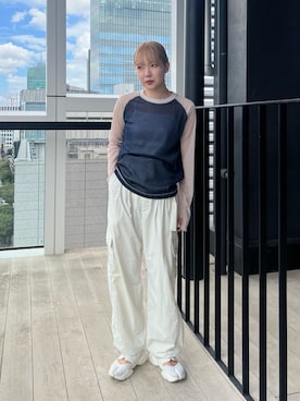 miho fujiwaraさん(レディース・162cm)の夏コーディネート
