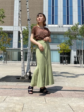 mikiさん（レディース・151cm）の夏コーディネート