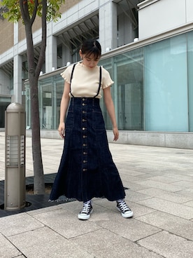 mikiさん（レディース・151cm）の夏コーディネート