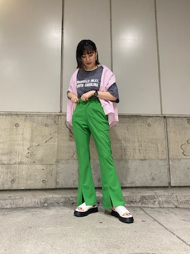 mikiさん（レディース・151cm）の春コーディネート