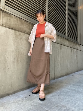 mikiさん（レディース・151cm）の夏コーディネート