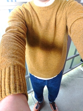 「SCYE BASICS（サイベーシックス）のアイテム」を使った、yamadajapan1974さん（メンズ・178cm）の冬コーディネート
