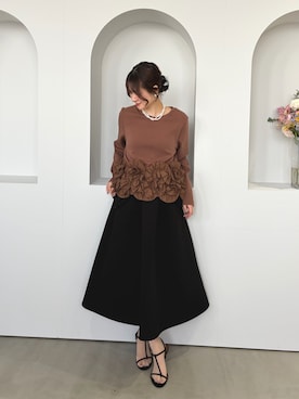 「MERAKI（メラキ）のアイテム」を使った、あすchanさん（レディース・157cm）の春コーディネート