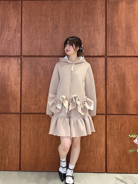 「MERAKI（メラキ）のアイテム」を使った、あすchanさん（レディース・157cm）の春コーディネート