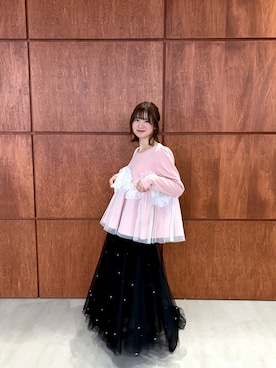 「スタッフ」｜あすchanさん（レディース・157cm）の春コーディネート